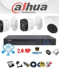 Combo trọn bộ 3 mắt camera Dahua 2.0