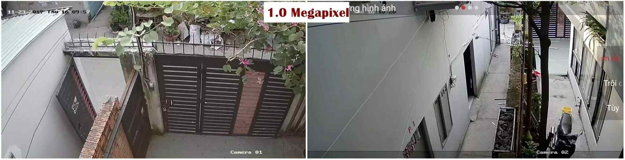 Hình ảnh thực tế camera 1.0MP
